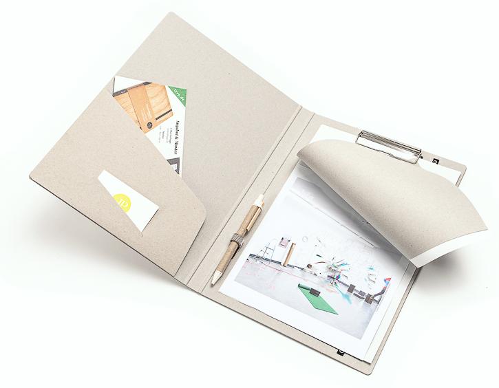 Klemmbrettmappe A4 – Klemmmappe aus Recyclingpappe