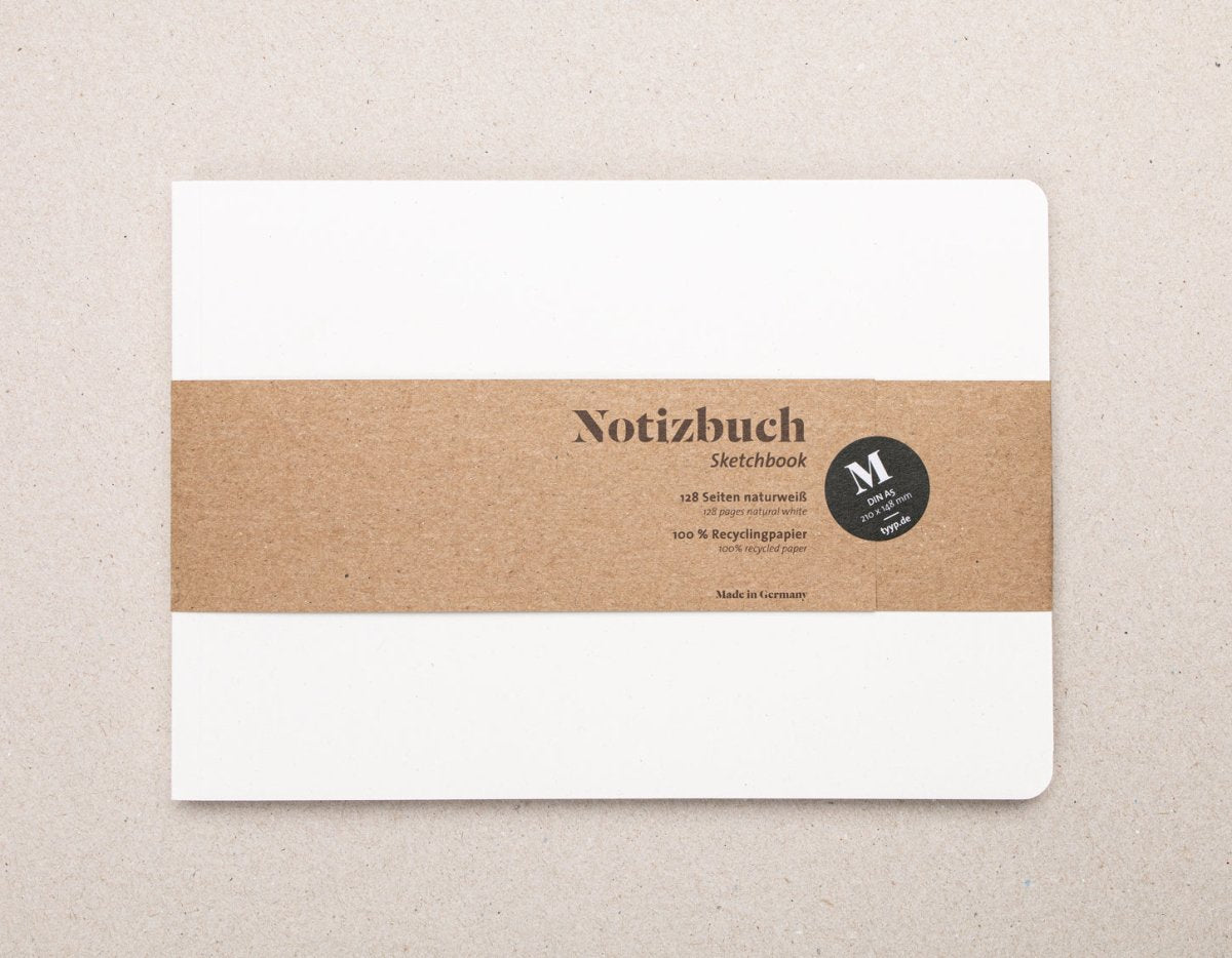 Notizbuch A5 Querformat Softcover