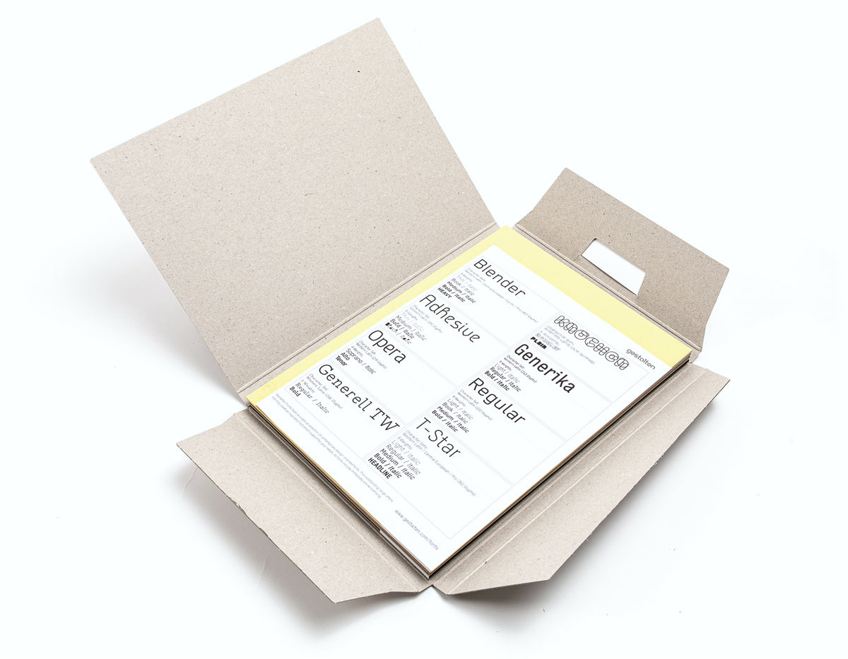 Konferenzmappe aus Recyclingkarton mit Dokumenten – ideal für Events, Workshops und Seminare