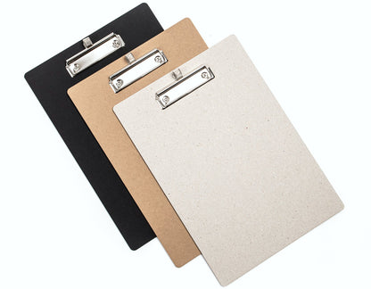 Klemmbrett A4 Set, verschiedene Farben aus Recyclingpappe, Büro und Schule