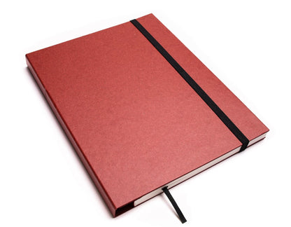 Notizbuch A5 „Schweizer Broschur“ blanko, perforiert, 100% Recyclingpapier, nachhaltiges Notizbuch