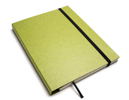 Notizbuch A5 „Schweizer Broschur“ blanko, perforiert, 100% Recyclingpapier, nachhaltiges Notizbuch